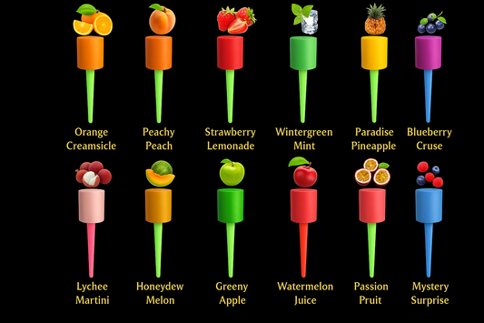 Glow in The Dark Jolly Tips (candy tips)