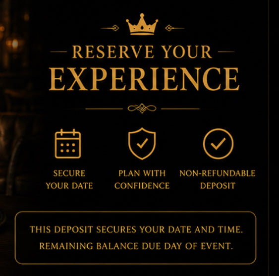Booking Deposit (Non-Refundable)
